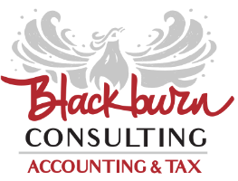 Blackburn Consulting, Accounting and Tax Company Logo by Audrey Blackburn in Advance NC